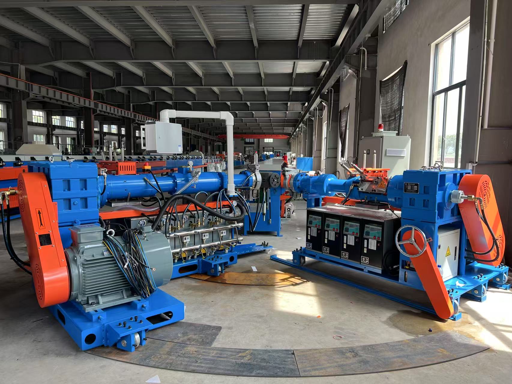 复合共挤微波生产线